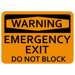 Emergency exit vector