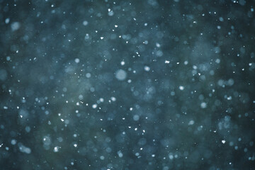 heavy snowfall in the swiss alps