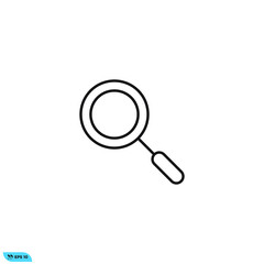 Icon vector graphic of search