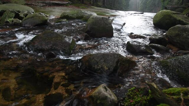 River Mumlava in the Krkono&scaron;e Mountains National Park 