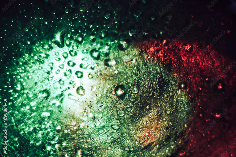 Aufkleber abstraction multi colored water drop. background pattern for design.