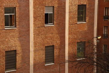 Brick building in Bilbao