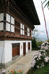 house in lobesa in bhutan