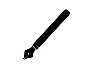 Icon Fountain Pen Vector Illustration