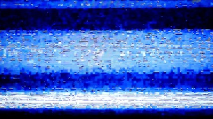 TV Static Noise Glitch Effect – Original Photo from a vintage Television