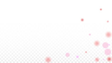 Hearts Confetti Falling Background. St. Valentine's Day pattern. Romantic Scattered Hearts Design Element. Love. Sweet Moment. Gift. Cute Element of Design for Sales or Celebration.