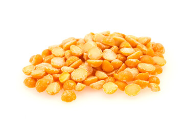 Raw dry peas for cooking