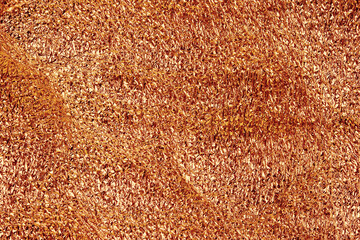 golden crumpled foil texture