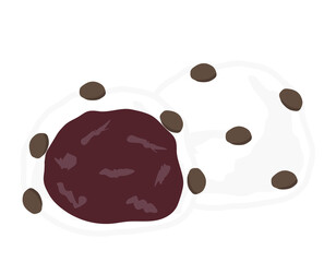 たい焼きのベクターイラスト 和菓子 Wall Mural Wallpaper Murals Nisi