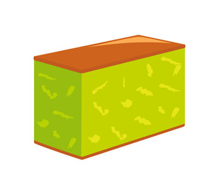 カステラの文字 ベクターイラスト 和菓子 Wall Mural Nisi カステラの文字 ベクターイラスト 和菓子 Wall Mural Nisi