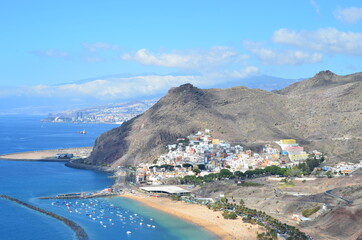 Obraz premium view of the coast of Tenerife