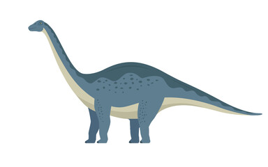 Obraz na płótnie Canvas Vector apatosaurus dinosaur