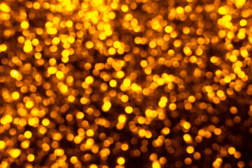 Golden glitter christmas shiny abstract background overlay