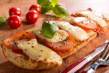 Panini mit Tomate Mozzarella