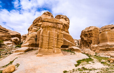 The Sandstone Landscape in Jordan, Petra