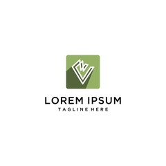 V letters  logo vector symbols