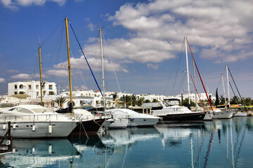 Yachthafen in Tunesien
