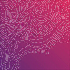 Topographic сontour map background. Vector illustration.
