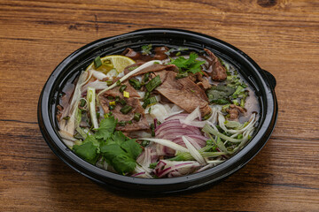 Vietnamese cuisine - Pho Bo soup