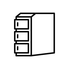 boiler heat supply solid fuel. Vector sign in a simple style isolated on a white background