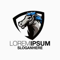 horse logo design