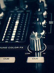 Studio Image Of A Bit Of A DJ Mixing Desk