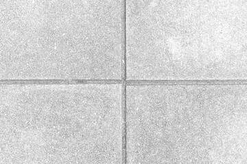 White cement tile floor outside the building pattern and seamless background