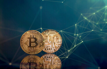 Golden Bitcoin Cryptocurrency