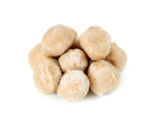 meat ball isolated on white background