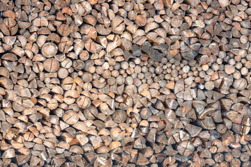Holzstoß