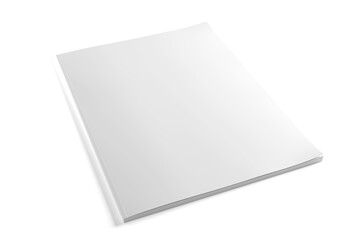 Isolated magazine mock up on a background