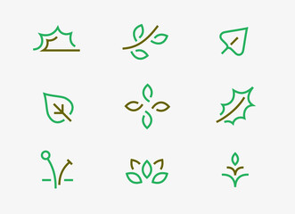 Nature, ecology logo design template. Nature, ecology vector icon illustration