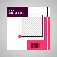 Set of sale banner template design. Editable post template social media banners for digital marketing. Vector illustration.