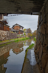 近江八幡 八幡堀の風景