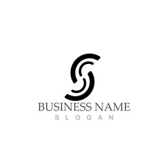 Business corporate S letter logo
