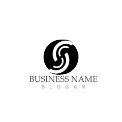 Business corporate S letter logo