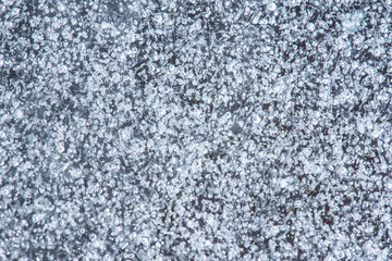 ice texture close up in the macro detail