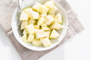 Golden dewlicious melon