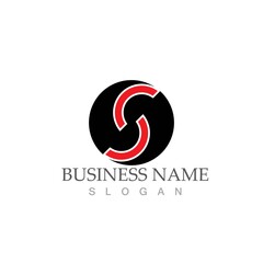 Business corporate S letter logo