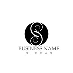 Business corporate S letter logo