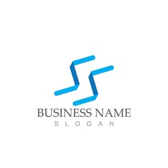 Business corporate S letter logo