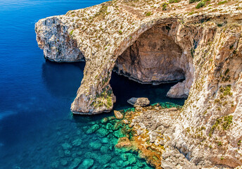 Blue Grotto in Malta