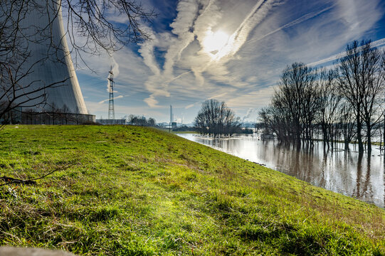 Rheinhochwasser 2021