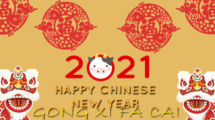 2021 - Chinese New Year becomes the culture of the Chinese community which begins as a calendar for the beginning of the year. Happy Chinese New Year - Gong Xi Fa Cai