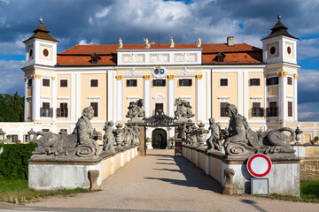 Naklejka premium Milotice Castle, Czech Republic - State Milotice called pearl of South Moravia