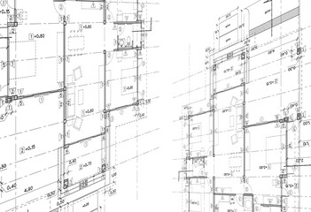 Write a blueprint architecture for building.