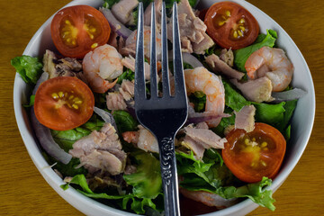seafood salad