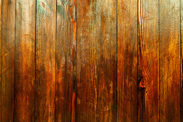 Obraz premium Vintage brown wood background texture. Old painted wood wall