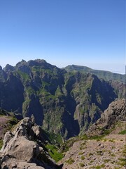 mountain landscape with sky
