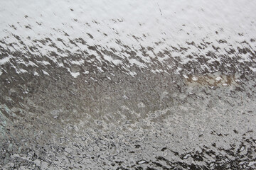 Beautiful frosted glass pattern. Ice on the window.